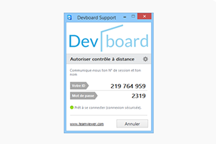 Logo Devboard & Teamviewer
