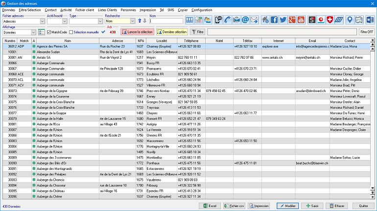 Logiciel WinClass